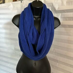 George Women's Loop Scarf – Royal Blue Infinity Fashion Accessory